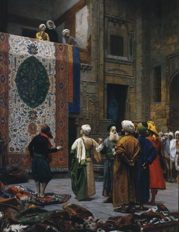 Jean - Leon Gerome The Carpet Merchant